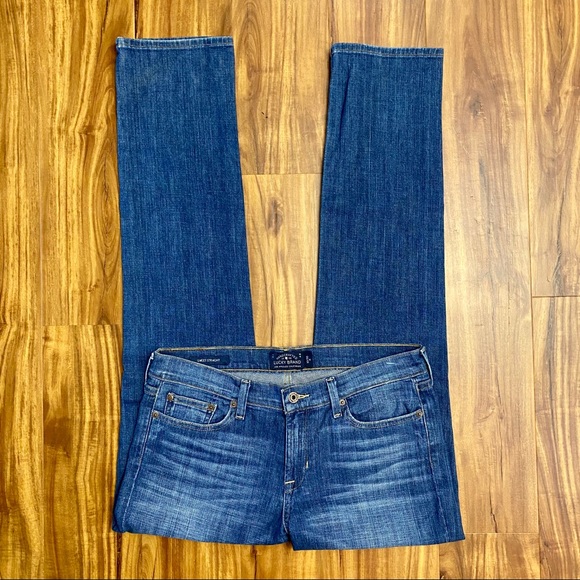 LUCKY BRAND SWEET STRAIGHT MID-RISE Size 10 - Picture 9 of 16